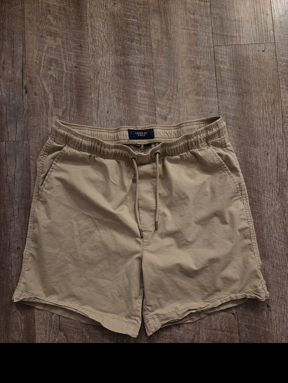 American Eagle Outfitters Men's Tan Shorts Y2k